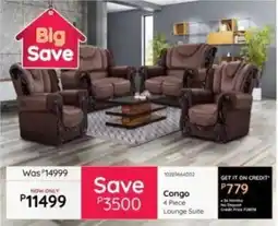 Bradlows Congo Lounge Suite offer