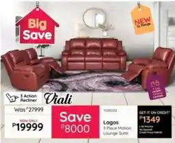 Bradlows Lagos Motion Lounge Suite offer