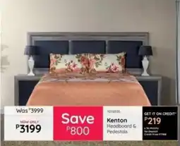Bradlows Kenton Headboard & Pedestals offer