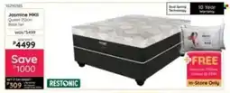 Bradlows RESTONIC Jasmine MKII Queen 152cm Base Set offer