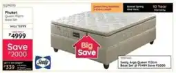 Bradlows Sealy Phuket Queen 152cm Base Set offer