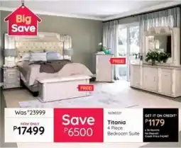 Bradlows Titania Bedroom Suite offer