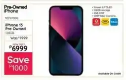 Bradlows iPhone 13 Pre Owned 128GB offer