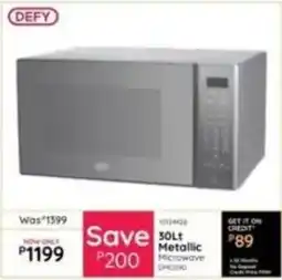 Bradlows Defy Metallic Microwave offer