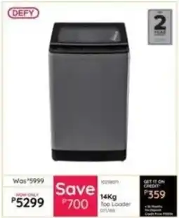Bradlows Defy Top Loader Washing Machine offer