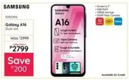 Bradlows Samsung Galaxy A16 offer
