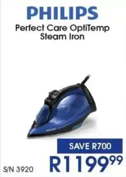 Hirsch's Philips Perfect Care OptiTemp Steam Iron offer