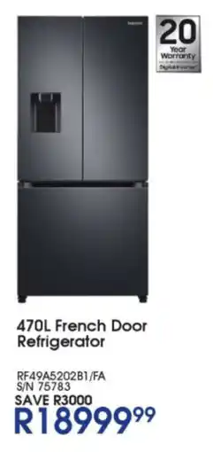 Hirsch's Samsung French Door Refrigerator offer