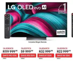 Hirsch's LG 55" OLED evo AI offer