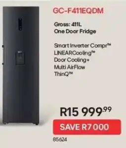 Hirsch's LG One Door Fridge offer