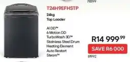 Hirsch's LG Top Loader offer