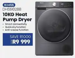 Hirsch's Hisense Heat Pump Dryer offer