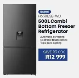 Hirsch's Hisense Combi Bottom Freezer offer