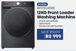 Hirsch's Hisense Front Loader Washing Machine offer