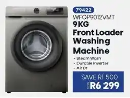 Hirsch's Hisense Front Loader Washing Machine offer