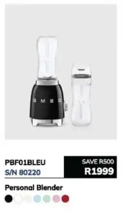 Hirsch's Smeg Personal Blender offer