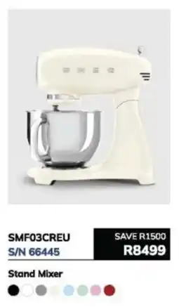 Hirsch's Smeg Stand Mixer offer