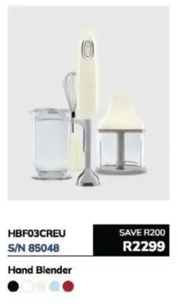 Hirsch's Smeg Hand Blender offer