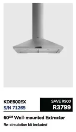 Hirsch's Smeg Wall-mounted Extractor offer