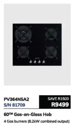 Hirsch's Smeg Gas-on-Glass Hob offer