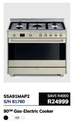 Hirsch's Smeg Gas-Electric Cooker offer
