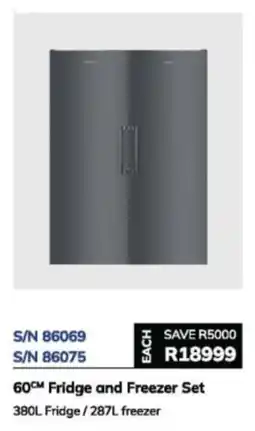 Hirsch's Smeg Fridge and Freezer Set offer