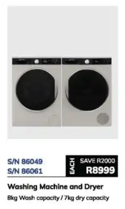 Hirsch's Smeg Washing Machine and Dryer offer
