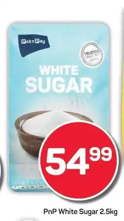 Pick n Pay PnP White Sugar 2.5kg offer