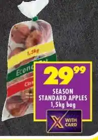 Shoprite SEASON STANDARD APPLES offer