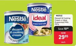 Makro NESTLÉ Dessert & Cooking Cream or Ideal Evaporated Milk offer