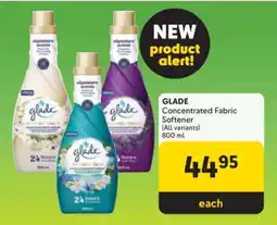 Makro GLADE Concentrated Fabric Softener offer