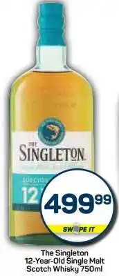 Pick n Pay The Singleton 12 Year Old Single Malt Scotch Whisky 750ml offer