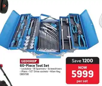Makro GEDORE 60-Piece Tool Set offer