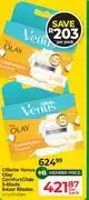 Dis-Chem Gillette Venus Olay Comfort Glide 5-Blade Razor Blades 4 Cartridges-Per Pack offer