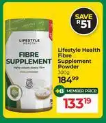 Dis-Chem Lifestyle Health Fibre Supplement Powder-300g offer