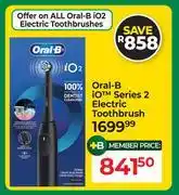Dis-Chem Oral B iO Series 2 Electric Toothbrush offer