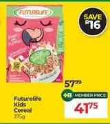 Dis-Chem Futurelife Kids Cereal-375g offer