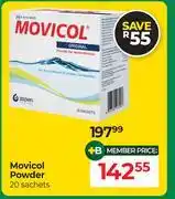 Dis-Chem Movicol Powder 20 Sachets offer