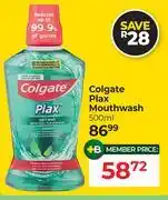 Dis-Chem Colgate Plax Mouthwash-500ml offer