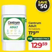 Dis-Chem Centrum Adult-30 Tablets offer