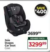 Dis-Chem Joie Stages Car Seat Coal offer