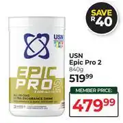 Dis-Chem USN Epic Pro 2-840g offer