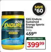 Dis-Chem 32Gi Endure Sustained Energy Sports Drink-900g offer
