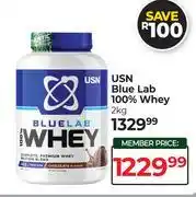 Dis-Chem USN Blue Lab 100% Whey-2kg offer