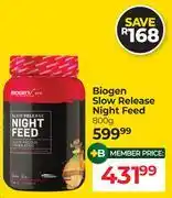 Dis-Chem Biogen Slow Release Night Feed-800g offer