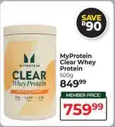 Dis-Chem My Protein Clear Whey Protein-500g offer