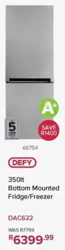 Hirsch's Defy Bottom Mounted Fridge/ Freezer offer