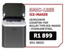 Hirsch's SnoMaster counter-top bullet type ice-maker offer