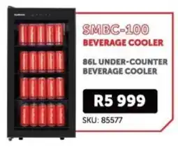 Hirsch's SnoMaster under-counter beverage cooler offer