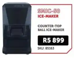 Hirsch's SnoMaster counter-top ball ice-maker offer